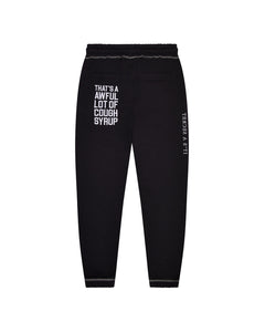 Trapstar x Cough Syrup Jogger - Black