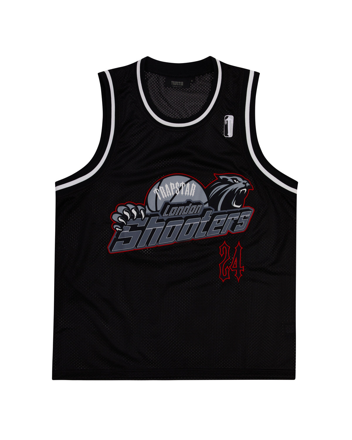 Shooters Basketball Vest - Black/Red