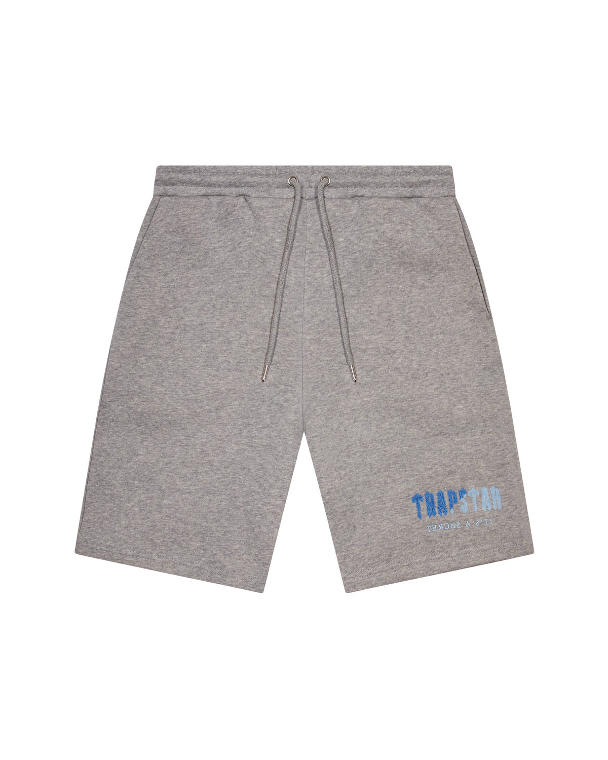 Chenille Decoded Shorts - Grey/Blue