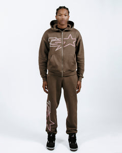 TS Star Tracksuit - Brown