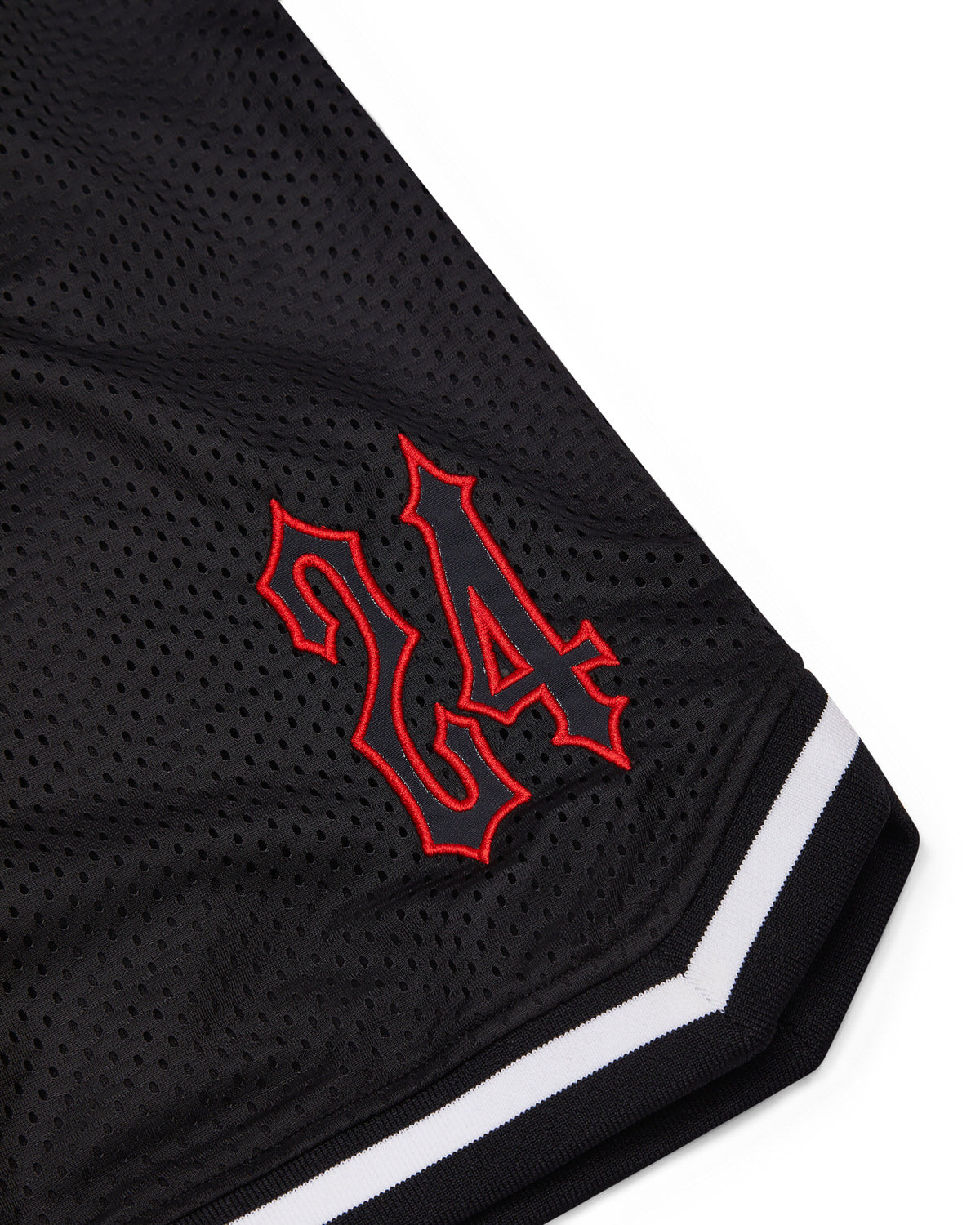 Shooters Basketball Shorts - Black/Red