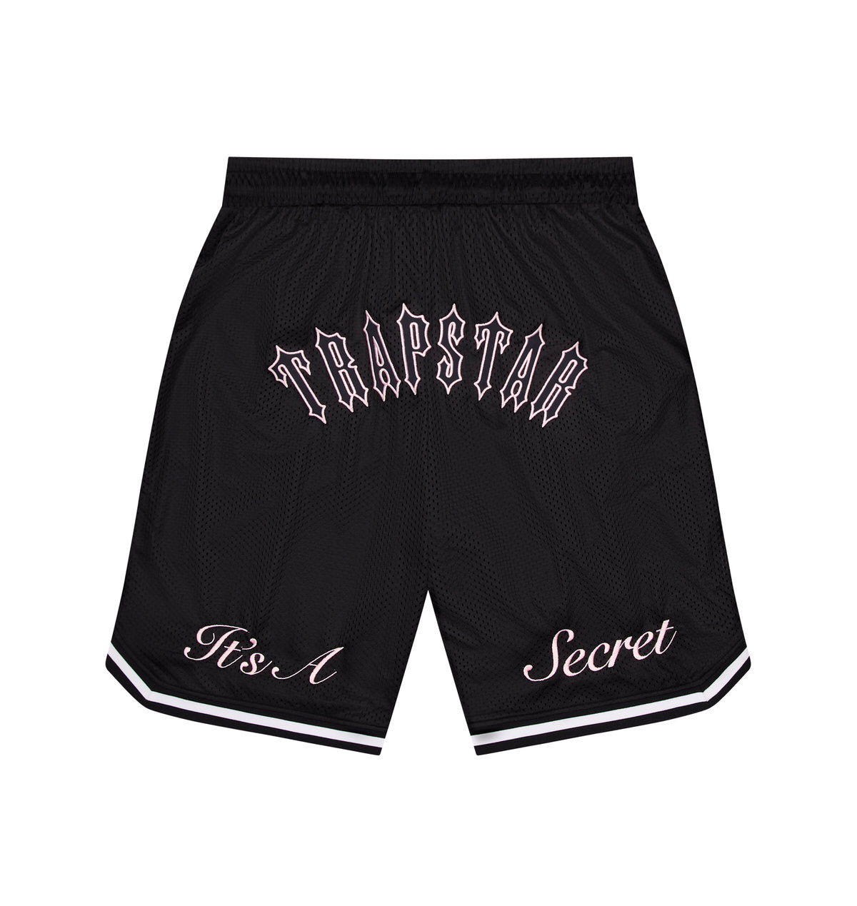 It's A Secret Irongate Arch Shorts - Black/Pink