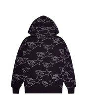 Load image into Gallery viewer, TS Star All Over Hoodie - Black