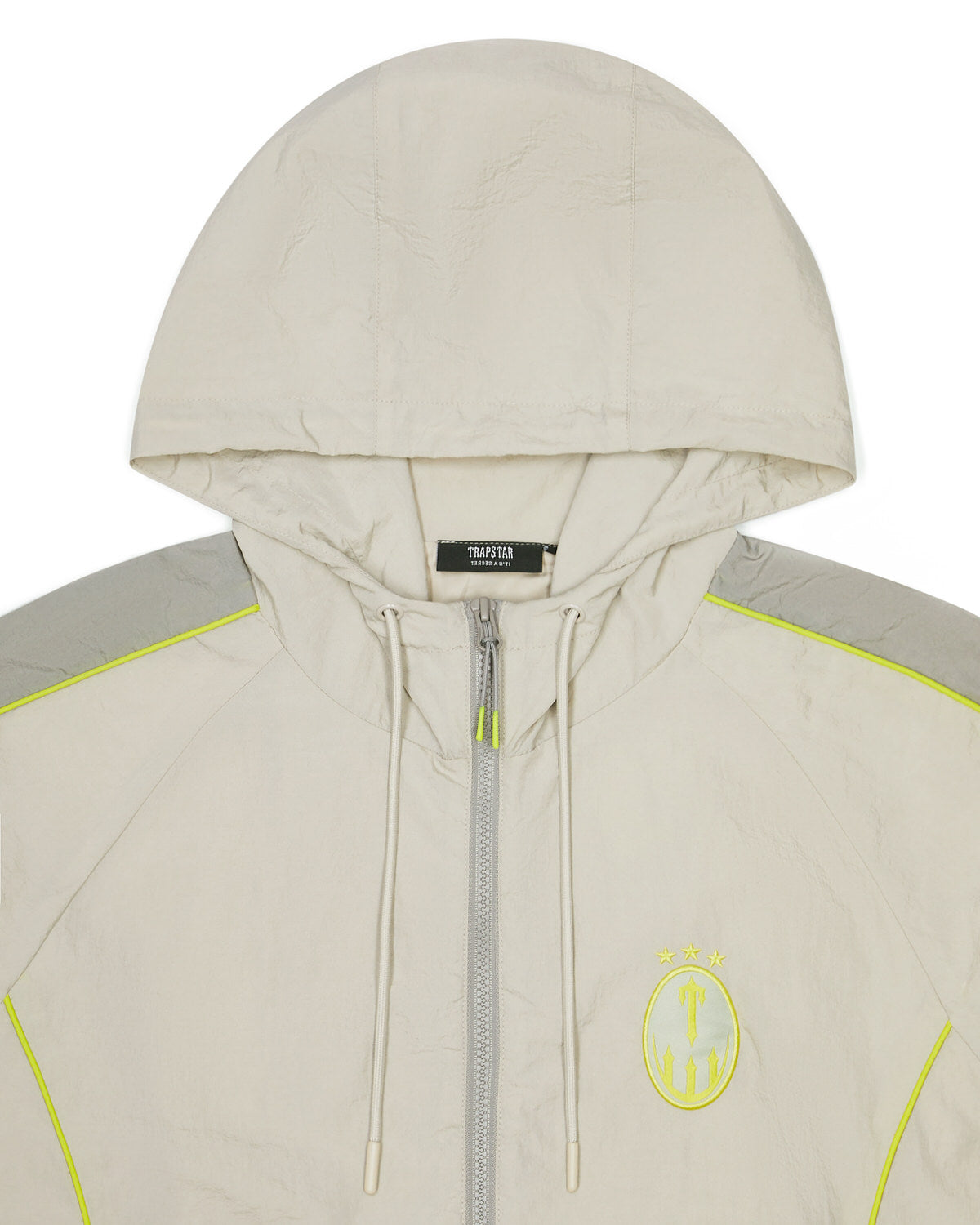 Irongate Crest Shell Tracksuit - Beige/Yellow