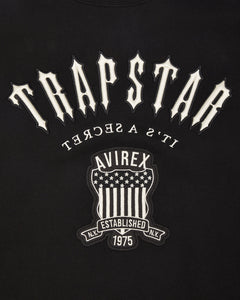 Trapstar x Avirex Crew Sweater - Black