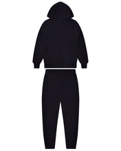 Load image into Gallery viewer, Decoded Chenille Hooded Tracksuit - Black/Blue/Grey