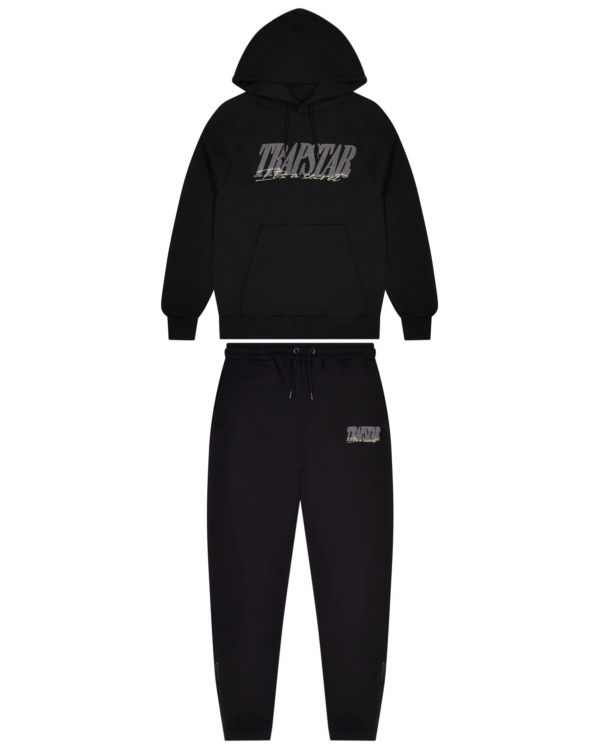 Trapstar Signature 2.0 Tracksuit - Black/Neon