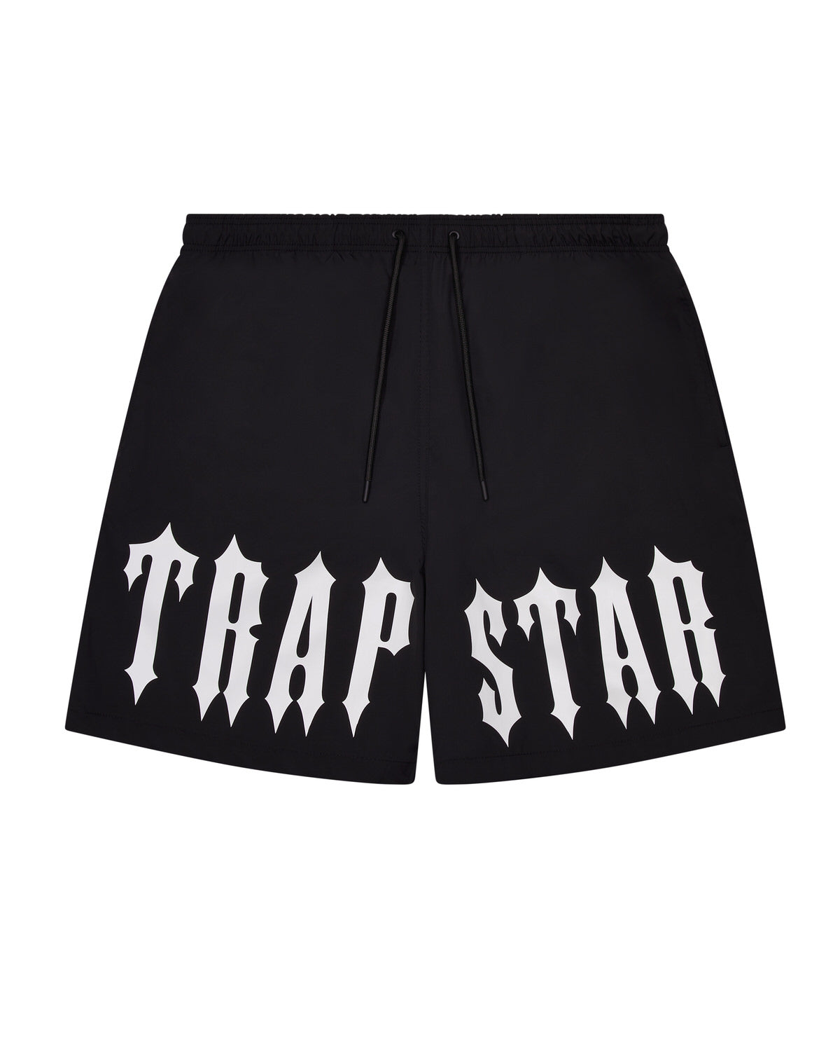 Trapstar Irongate Camo Swim Shorts  - Black