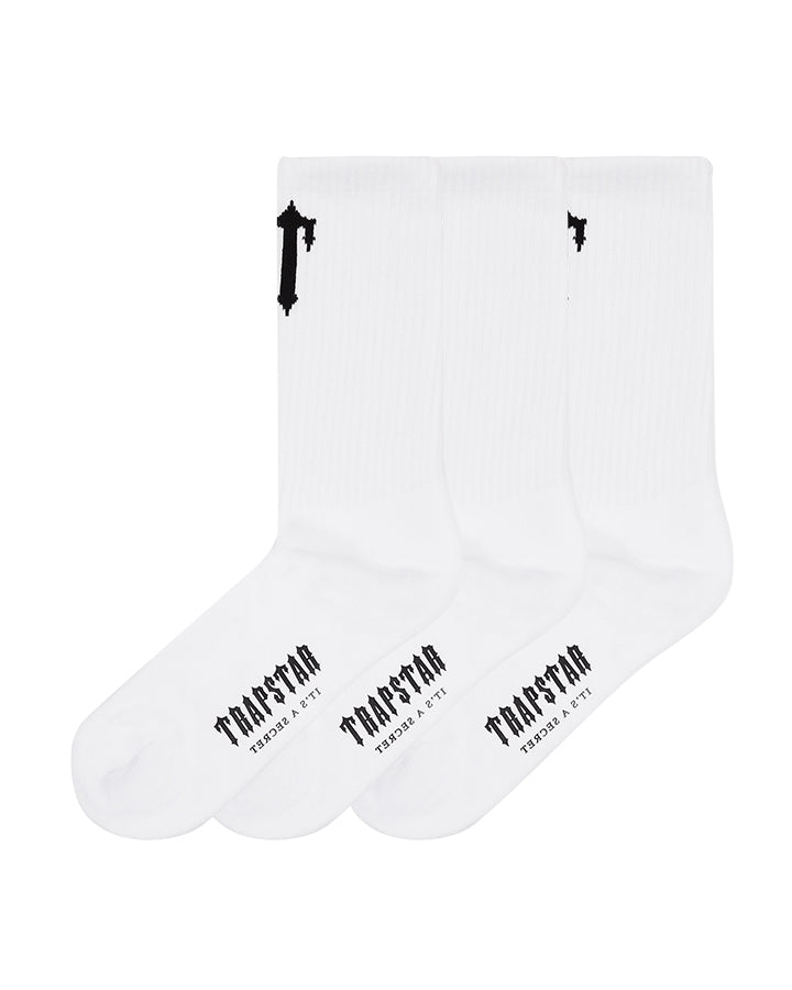 3 Pack Irongate T Socks - White