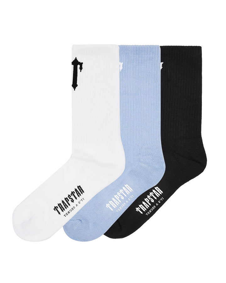 3 Pack Irongate T Socks - Light Blue