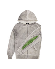 Load image into Gallery viewer, Trapstar x ADWOA Zip Hooded Top - Off White