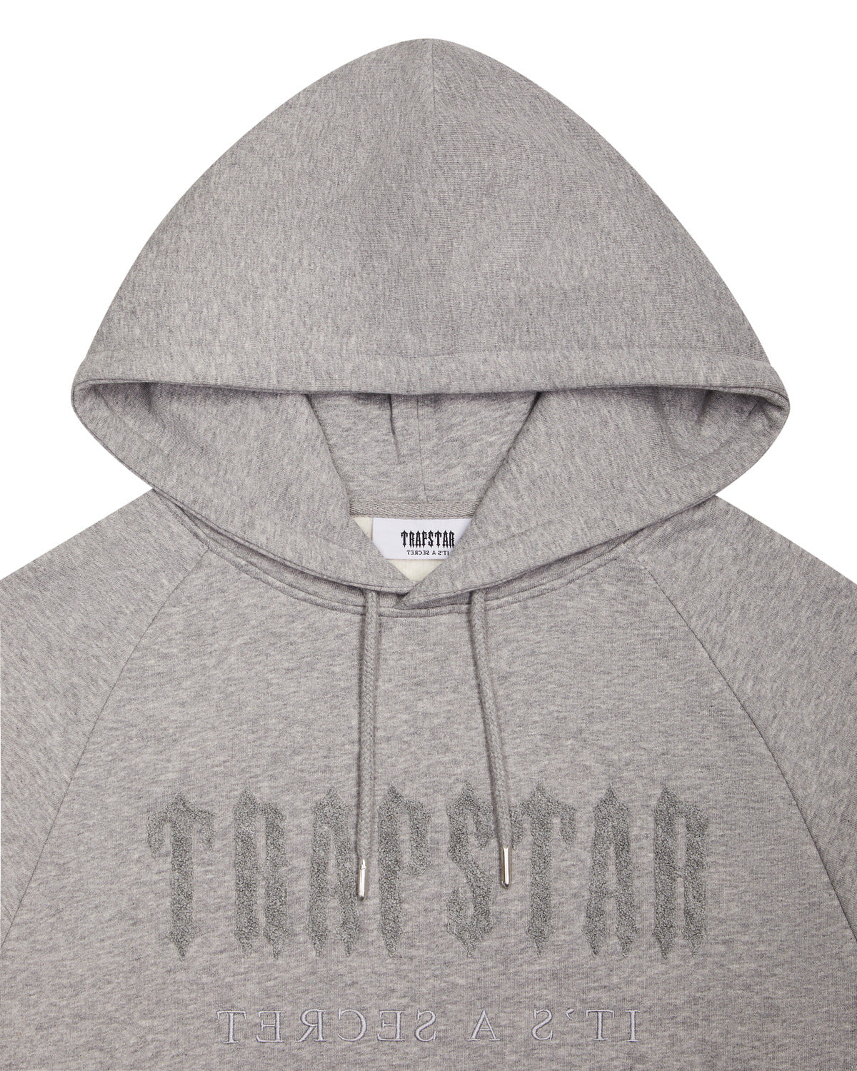 Chenille Decoded Hoodie - Grey