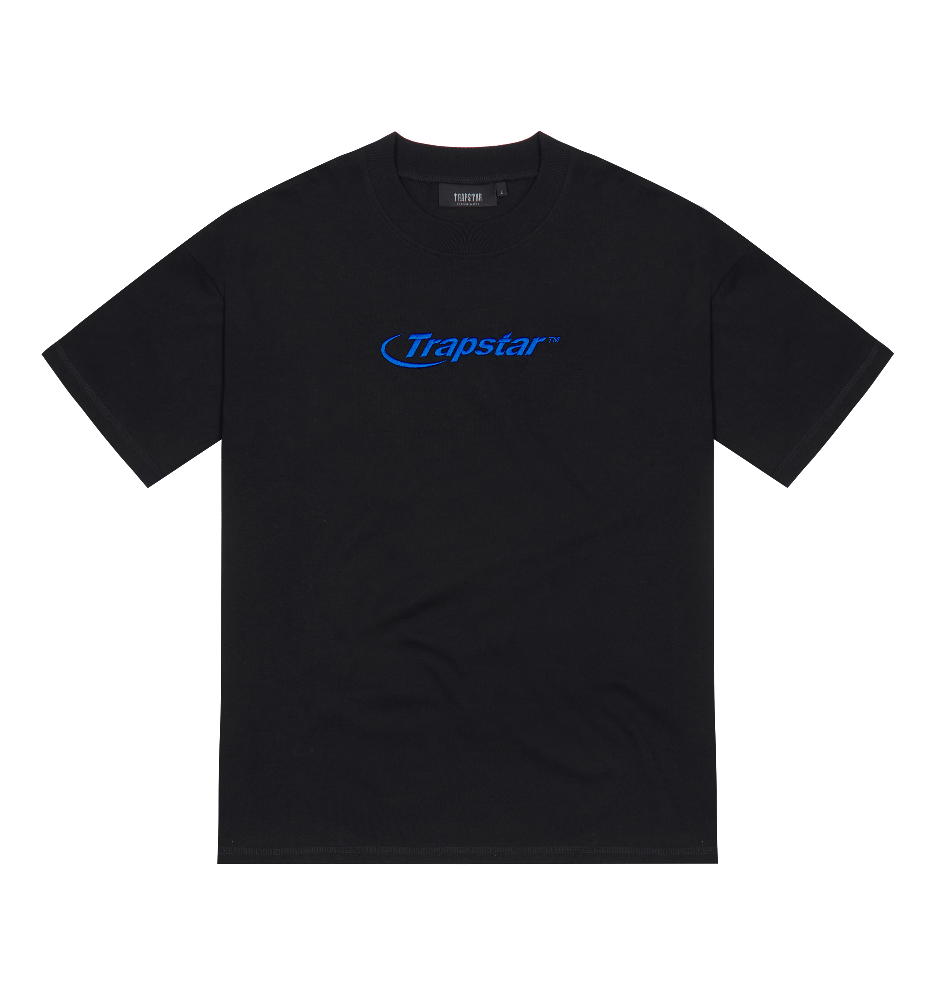 Hyperdrive Embroidered Tee - Black/Blue