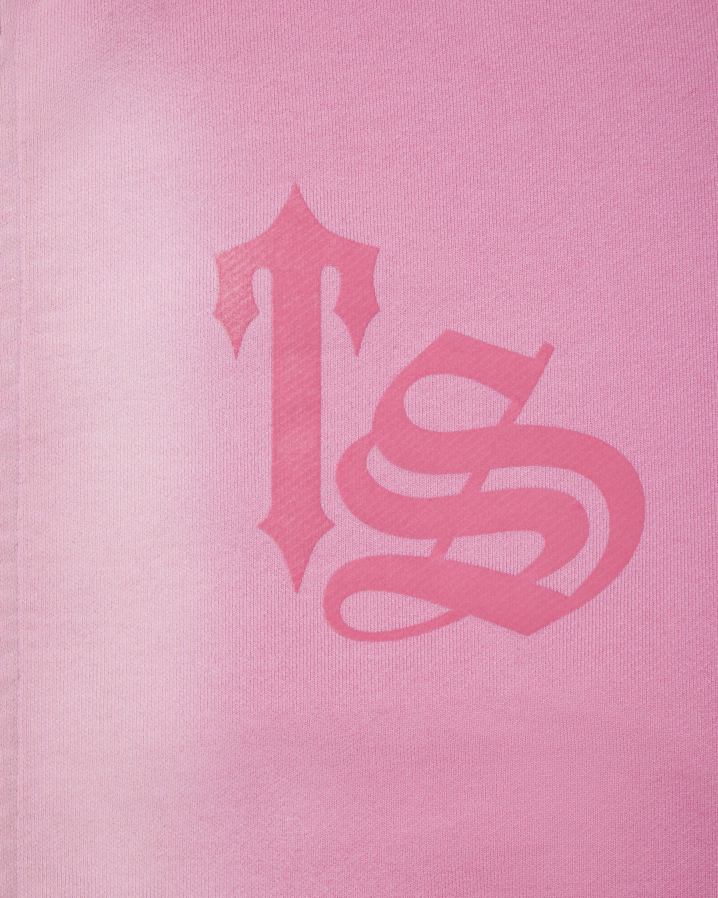 Script Spray Hoodie - Pink