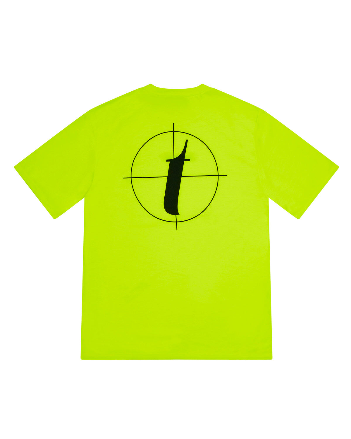 Target Print Tee - Lime