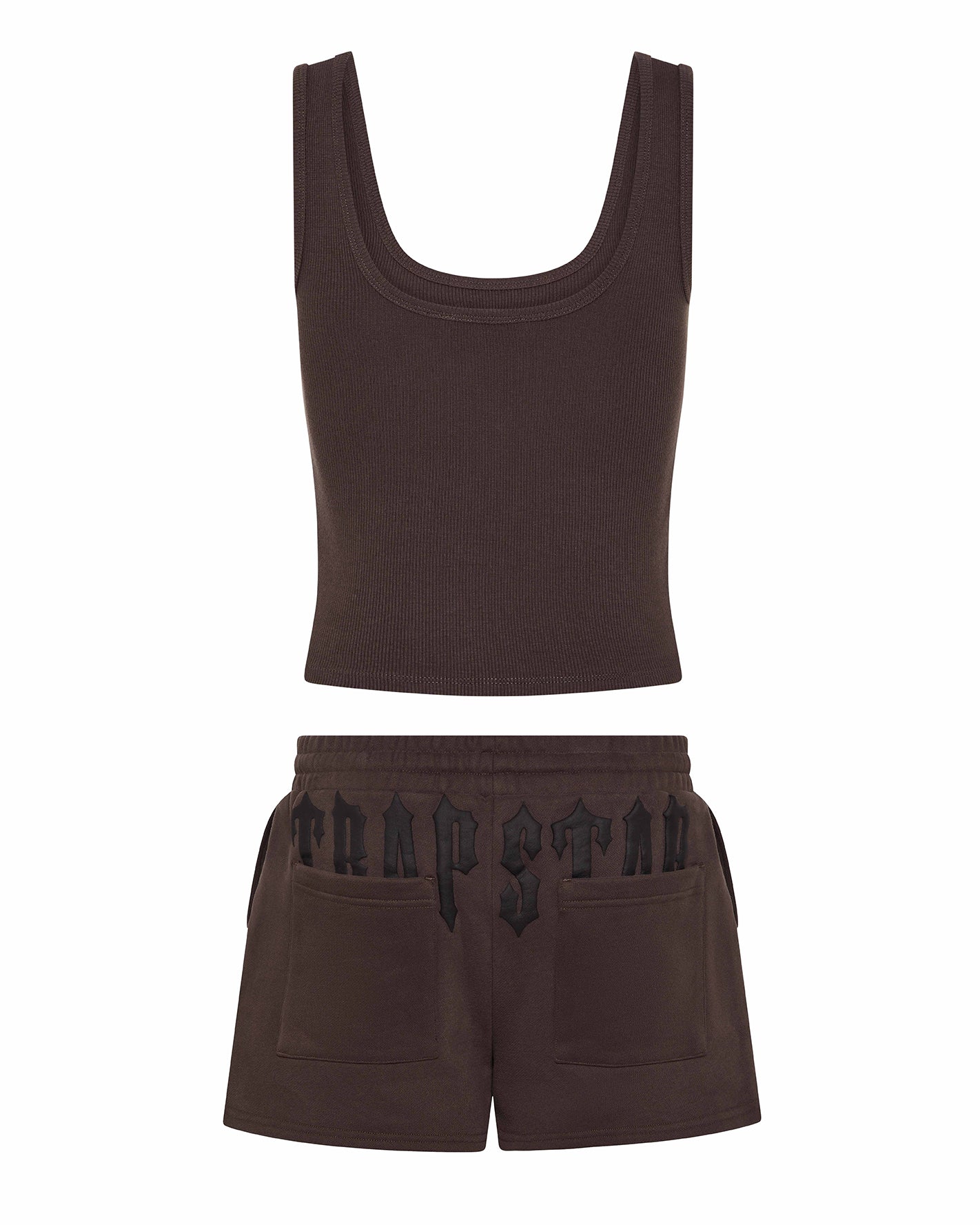 Women's Irongate Silicon Badge Shorts - Brown