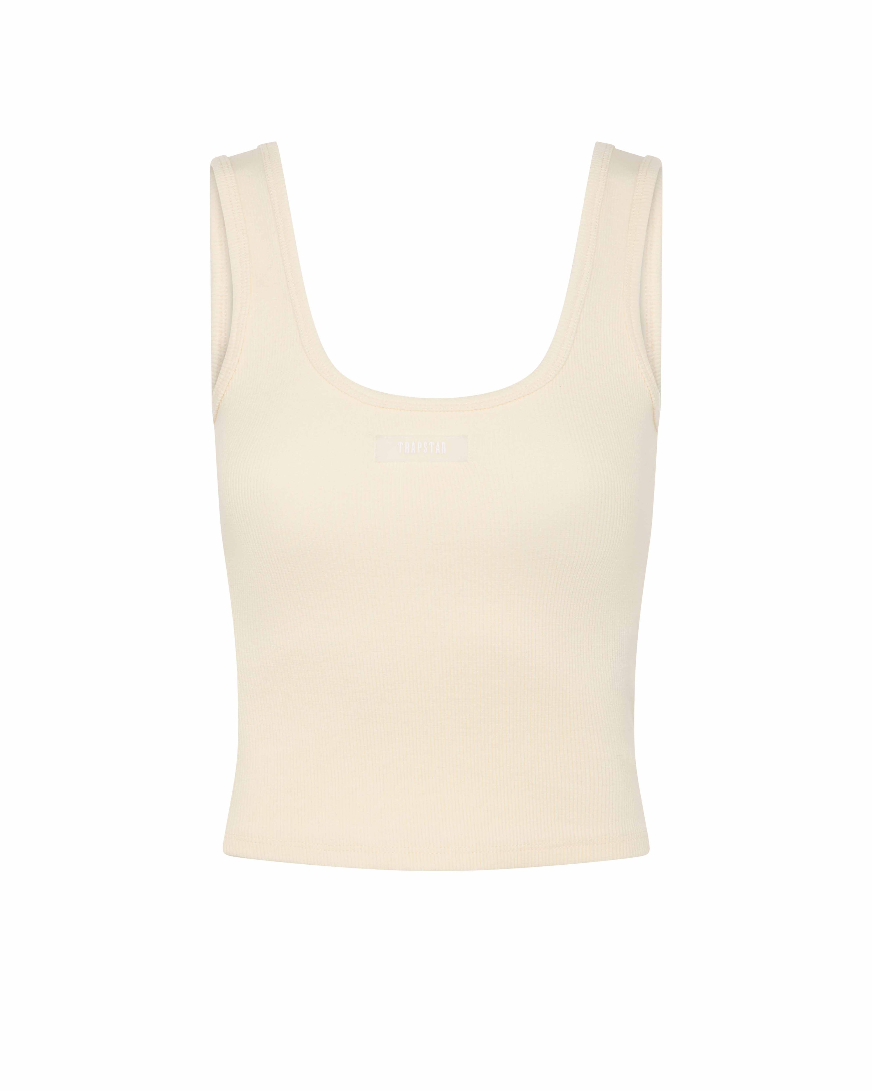 Rib Vest with Irongate Silicone Badge - Off White