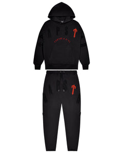 Irongate Arch Chenille 2.0 Tracksuit - Black/Red 2.0