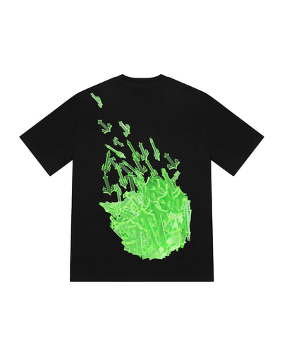 The Matrix T T-Shirt - Black/Green