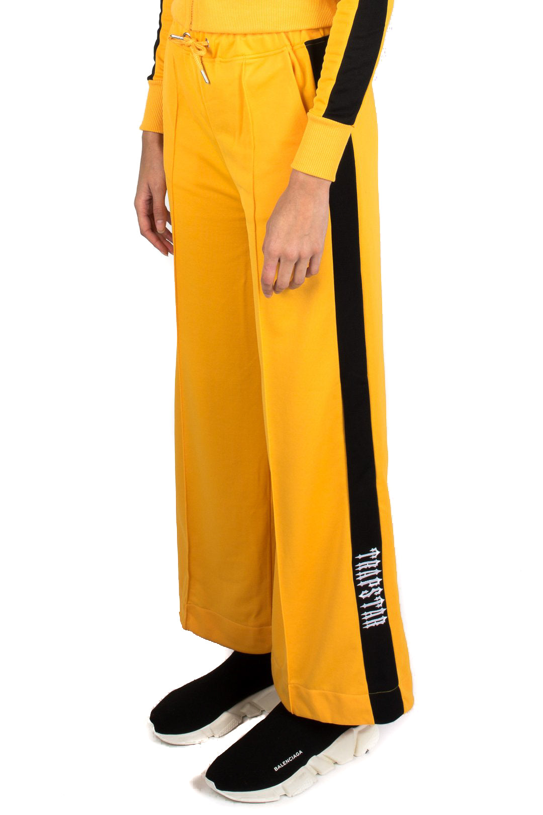 Women's Flared Panel Bottoms  - Yellow/Black