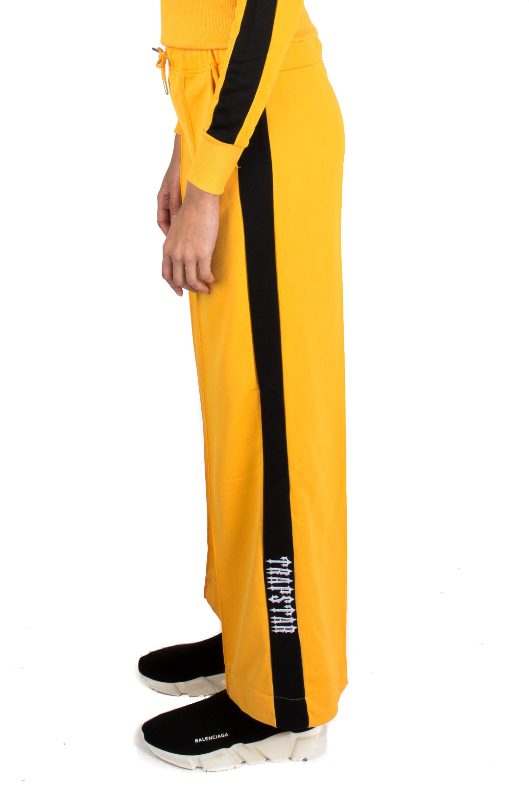 Women's Flared Panel Bottoms  - Yellow/Black