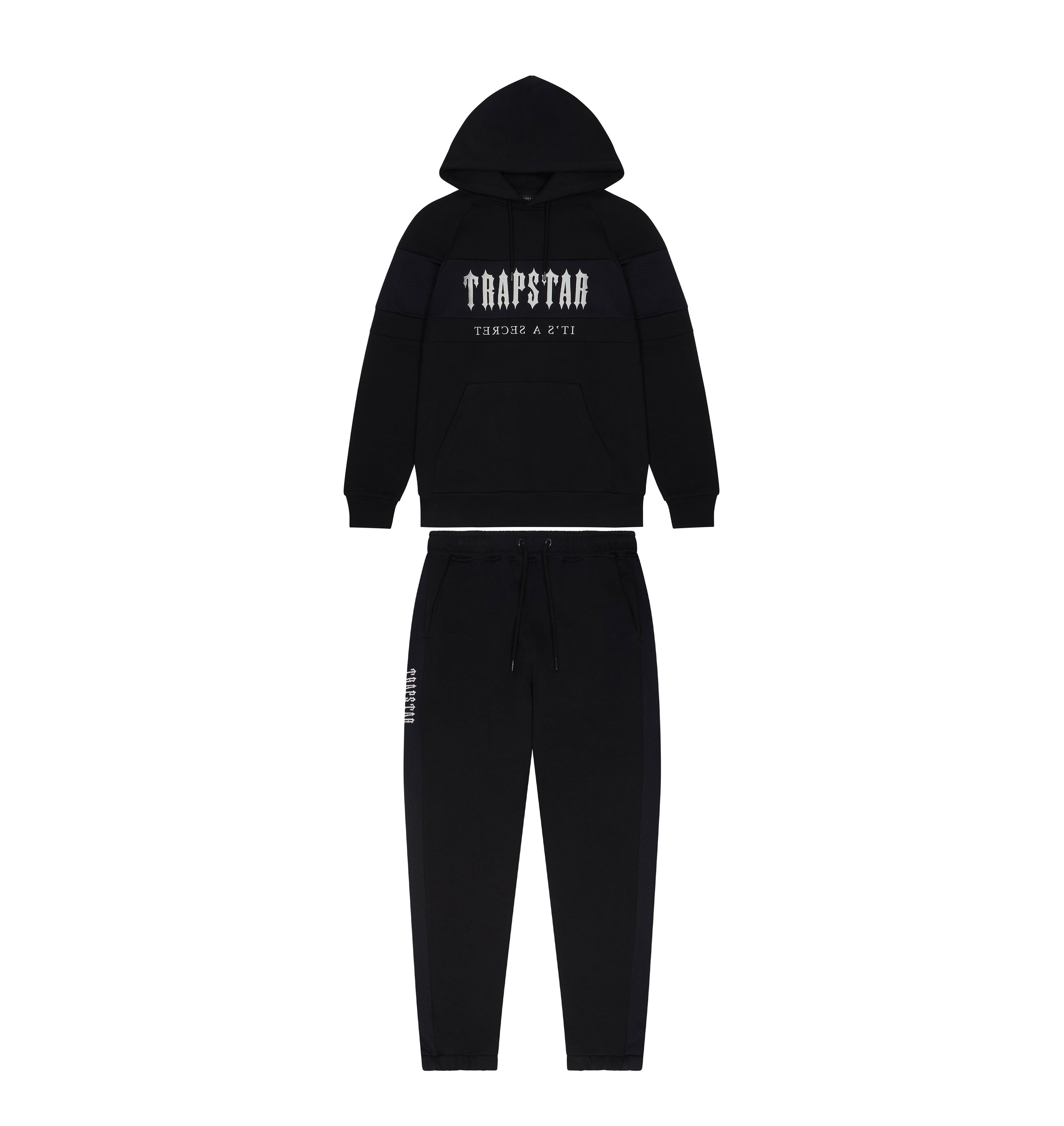 Decoded Mesh Panel 2.0 Hoodie Tracksuit - Black